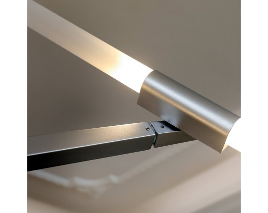 SL947.102.14 Люстра потолочная ST-Luce Серебристый/Белый G9 14*5W