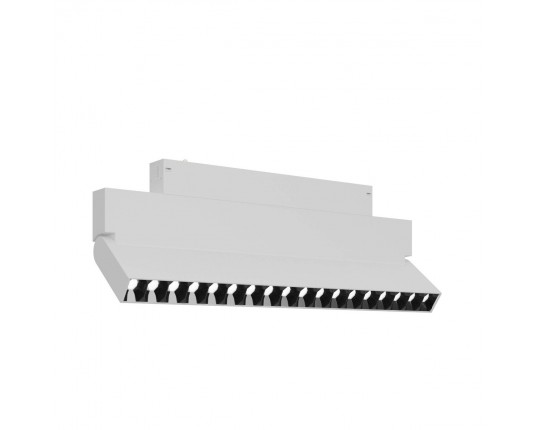 ST686.536.18 Св-к трек. Белый LED 1*18W 3000K 1 470Lm Ra>90 34° IP20 L370xW26xH137 220V