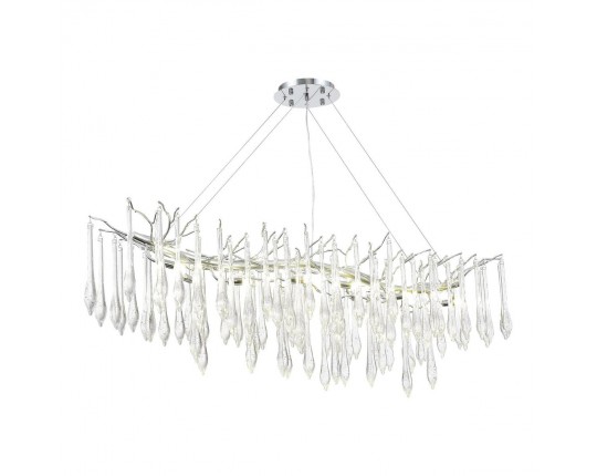 SL1660.113.12 Светильник подвесной ST-Luce Хром/Хром, Прозрачный G9 12*5W 4000K