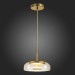 SL6002.203.01 Подвес ST-Luce Золотистый/Янтарный LED 1*7W 4000K