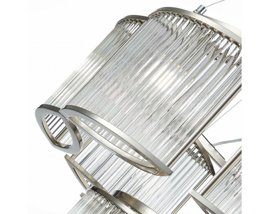 SL1627.103.11 Люстра подвесная ST-Luce Хром/Прозрачный E14 11*40W