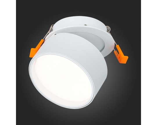 ST651.548.09 Встраиваемый поворотный светильник Белый LED 1*9W 4000K 720Lm Ra>90 120° IP20 D85xH68 1