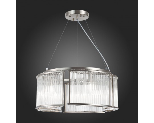 SL1627.103.05 Люстра подвесная ST-Luce Хром/Прозрачный E14 5*40W