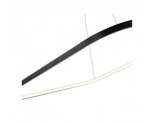 ST610.443.52 Светильник подвесной ST-Luce Черный/Белый LED 1*47W 4000K