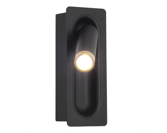 SL6238.401.01 Светильник настенный ST-Luce черный/черный,латунь LED 1*3W 4000K