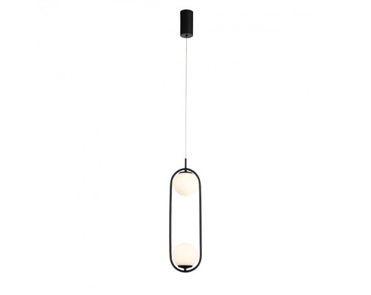 SL395.403.02 Подвес ST-Luce Черный/Белый LED 2*8W 4000K