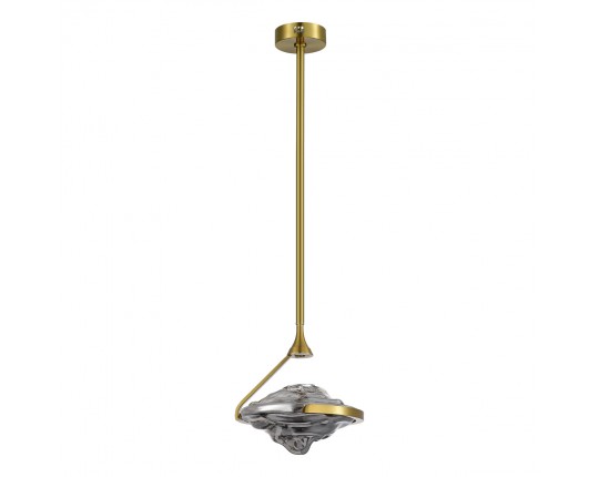 SL6115.303.01 Светильник потолочный ST-Luce Латунь/Дымчато-Серый LED 1*19W 3000K