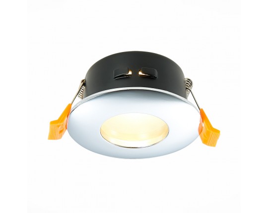 ST213.108.01 Св-к встр. Хром GU10 1*50W  IP44 D84xH50 220V Без ламп