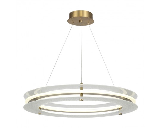 SL6245.203.01 Светильник подвесной ST-Luce золотистый/Прозрачный LED 1*40W 4000K