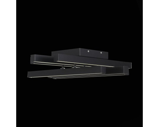 SL933.402.06 Люстра потолочная ST-Luce Черный/Белый,Черный LED 1*36W 3000K/4000K/6000K