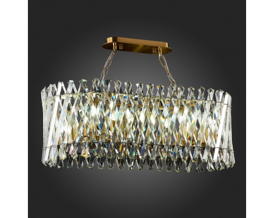 SL1170.303.10 Светильник подвесной ST-Luce Латунь/Прозрачный E14 10*40W