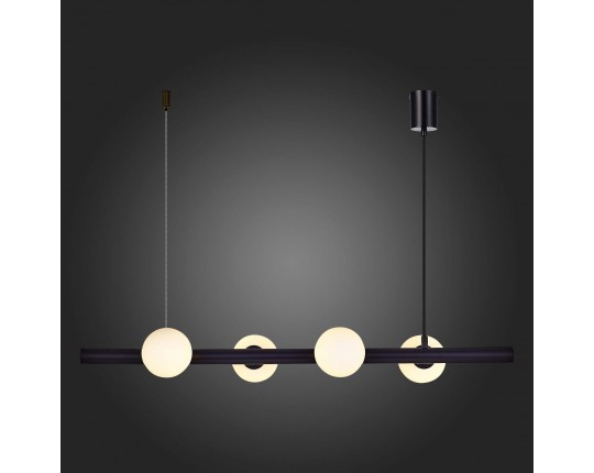 SL1185.403.04 Подвес ST-Luce Черный/Белый G9 LED 4*5W