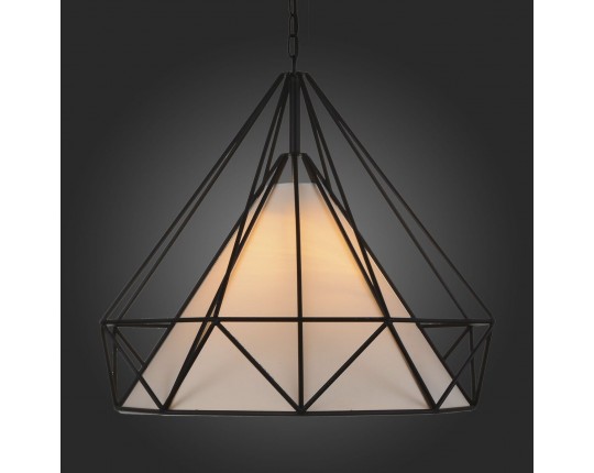 SL233.403.01 Светильник подвесной ST-Luce Черный/Черный, Белый E27 1*60W