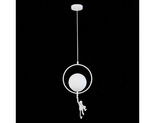 SLE115113-01 Подвес Белый/Белый E27 1*60W