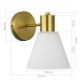 SLE1561-301-01 Светильник настенный Латунь/Белый E27 1*60W
