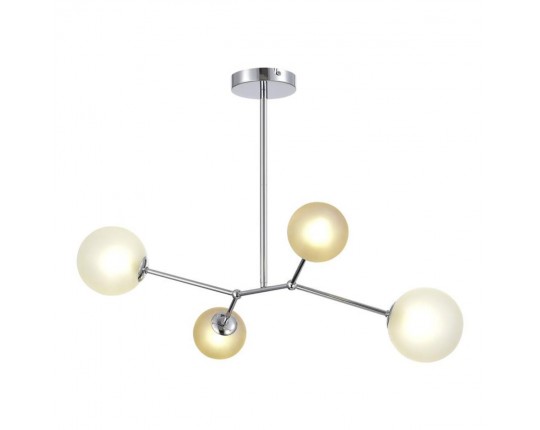 SLE1107-103-04 Светильник подвесной Хром/Белый, Серый G9 LED 4*5W 4000K