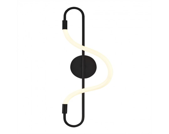 SL6102.401.10 Светильник настенный ST-Luce Черный/Белый LED 1*10W 3000K