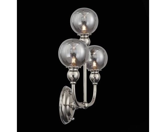 SL552.101.03 Бра ST-Luce Никель/Дымчатый G9 3*5W