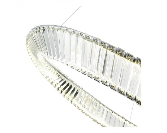 SL6204.121.01 Светильник подвесной ST-Luce Хром/Прозрачный LED 1*58W 4000K