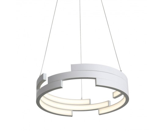 SL963.503.01 Люстра подвесная ST-Luce Белый/Белый LED 1*45W 4000K