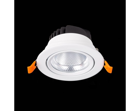 ST211.538.24.36 Св-к встр. Белый LED 1*24W 3000K 1 800Lm Ra80 36° IP20 D138xH88 220-240V