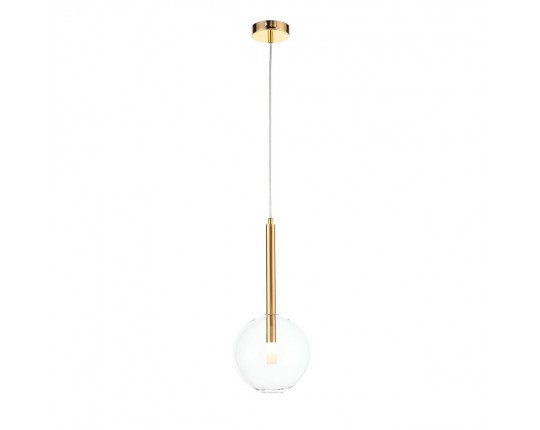 SL1054.203.01 Светильник подвесной ST-Luce Золотистый/Прозрачный G9 1*5W