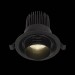 ST701.448.12 Св-к встр. Zoom Черный LED 1*12W 4000K 960Lm Ra90 15°-60° IP20 D115xH95 170-240V
