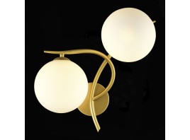 SLE2210-201-02 Светильник настенный Золотистый/Белый G9 LED 2*5W