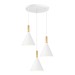 SLE1255-513-03 Светильник подвесной Белый/Белый E27 3*40W