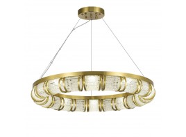 SL6011.313.01 Светильник подвесной ST-Luce Латунь/Прозрачный LED 1*65W