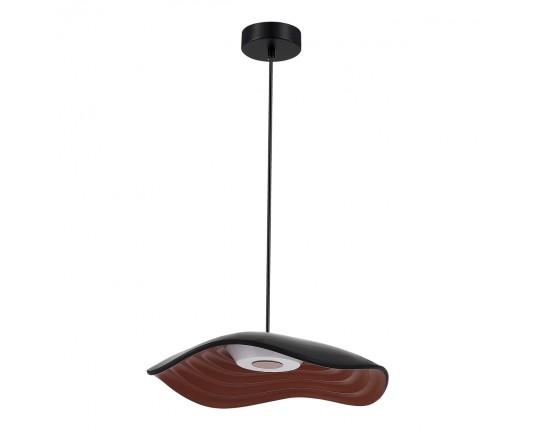 SL6208.401.12 Светильник подвесной ST-Luce Черный/Черный, Оранжевый LED 1*12W 3000K