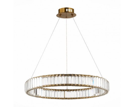 SL1622.363.01 Люстра подвесная ST-Luce Латунь/Прозрачный LED 1*40W 4000K
