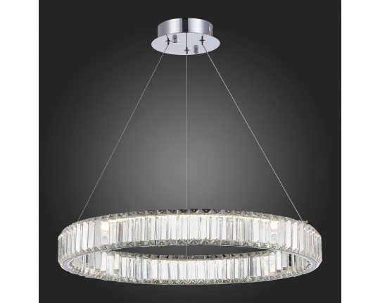 SL1622.113.01 Люстра подвесная ST-Luce Хром/Прозрачный LED 1*68W 4000K