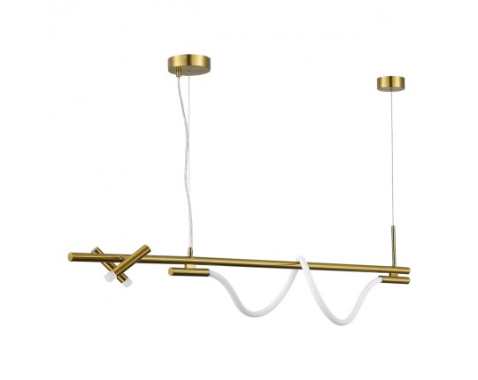 SL6118.303.03 Светильник подвесной ST-Luce Латунь/Латунь LED 2+1*3+11W 4000K