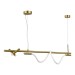 SL6118.303.03 Светильник подвесной ST-Luce Латунь/Латунь LED 2+1*3+11W 4000K