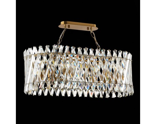 SL1170.303.10 Светильник подвесной ST-Luce Латунь/Прозрачный E14 10*40W