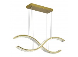 SL6206.303.44 Светильник подвесной ST-Luce Латунь/Прозрачный LED 1*44W 3000K