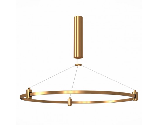 ST025.213.00 Шинопровод-кольцо FARM с подвесами и основанием под блок питания ST-Luce Золотистый