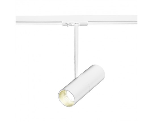 ST381.506.01 Св-к трек. Белый GU10 1*50W IP20 DxH- 220V Без ламп