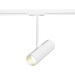 ST381.506.01 Св-к трек. Белый GU10 1*50W IP20 DxH- 220V Без ламп