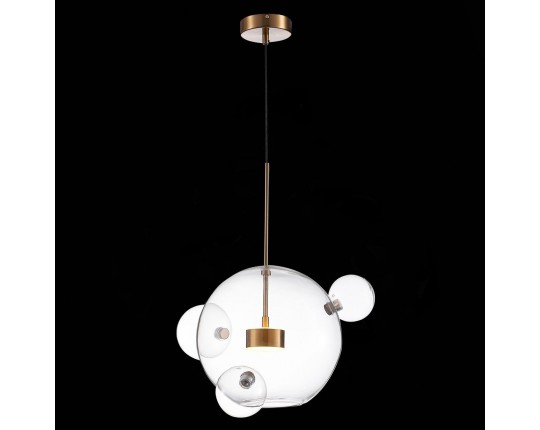 SL1133.203.01 Светильник подвесной ST-Luce Латунь/Прозрачный LED 1*14W 3000K