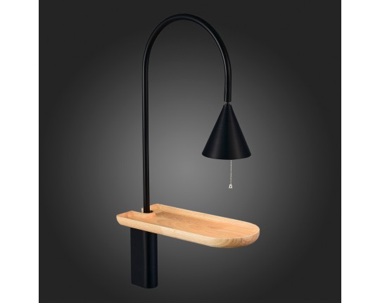 SL1802.401.01 Бра ST-Luce Черный/Черный E27 1*60W