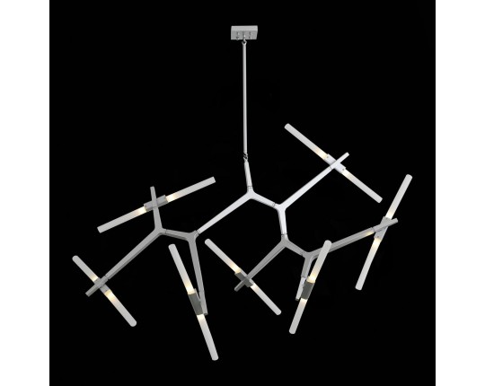 SL947.102.14 Люстра потолочная ST-Luce Серебристый/Белый G9 14*5W