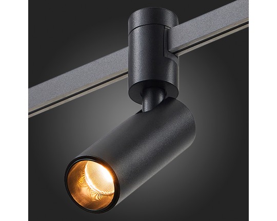 ST811.406.05 Магнитный трековый светильник FARM Черный LED 1*5W 3000K 341Lm Ra90 60 IP20 D35xH100 24