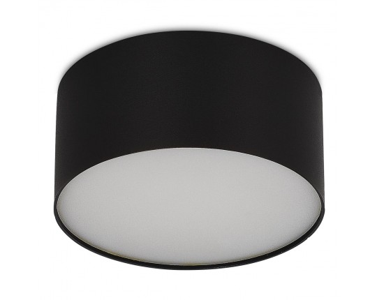 ST606.432.12 Светильник потолочный Черный LED 1*12W 3000K 1 080Lm Ra>85 120° IP20 D120xH55 185-265V