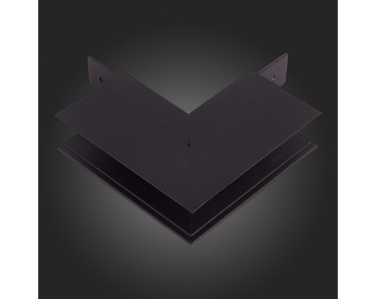 ST007.469.00 Внешний угол-соединитель для подвесного / накладного магнитного шинопровода ST-Luce Чер