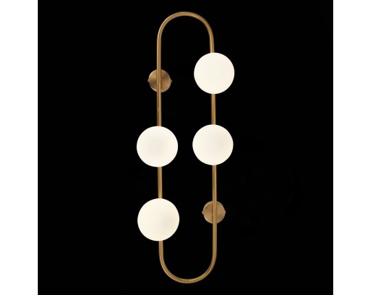 SL1149.301.04 Бра ST-Luce Латунь/Белый G9 4*5W