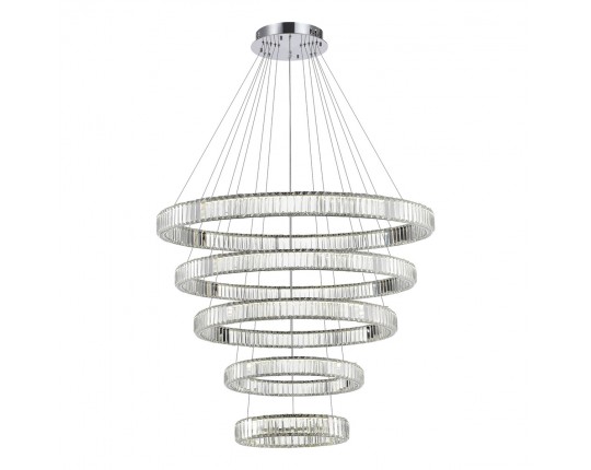 SL1622.113.05 Люстра подвесная ST-Luce Хром/Прозрачный LED 1*285W 4000K