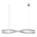SL6205.113.01 Светильник подвесной ST-Luce Хром/Прозрачный LED 1*21W 4000K