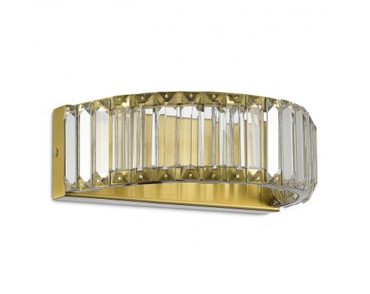 SL1622.301.01 Светильник настенный ST-Luce Латунь/Прозрачный LED 1*13W 4000K